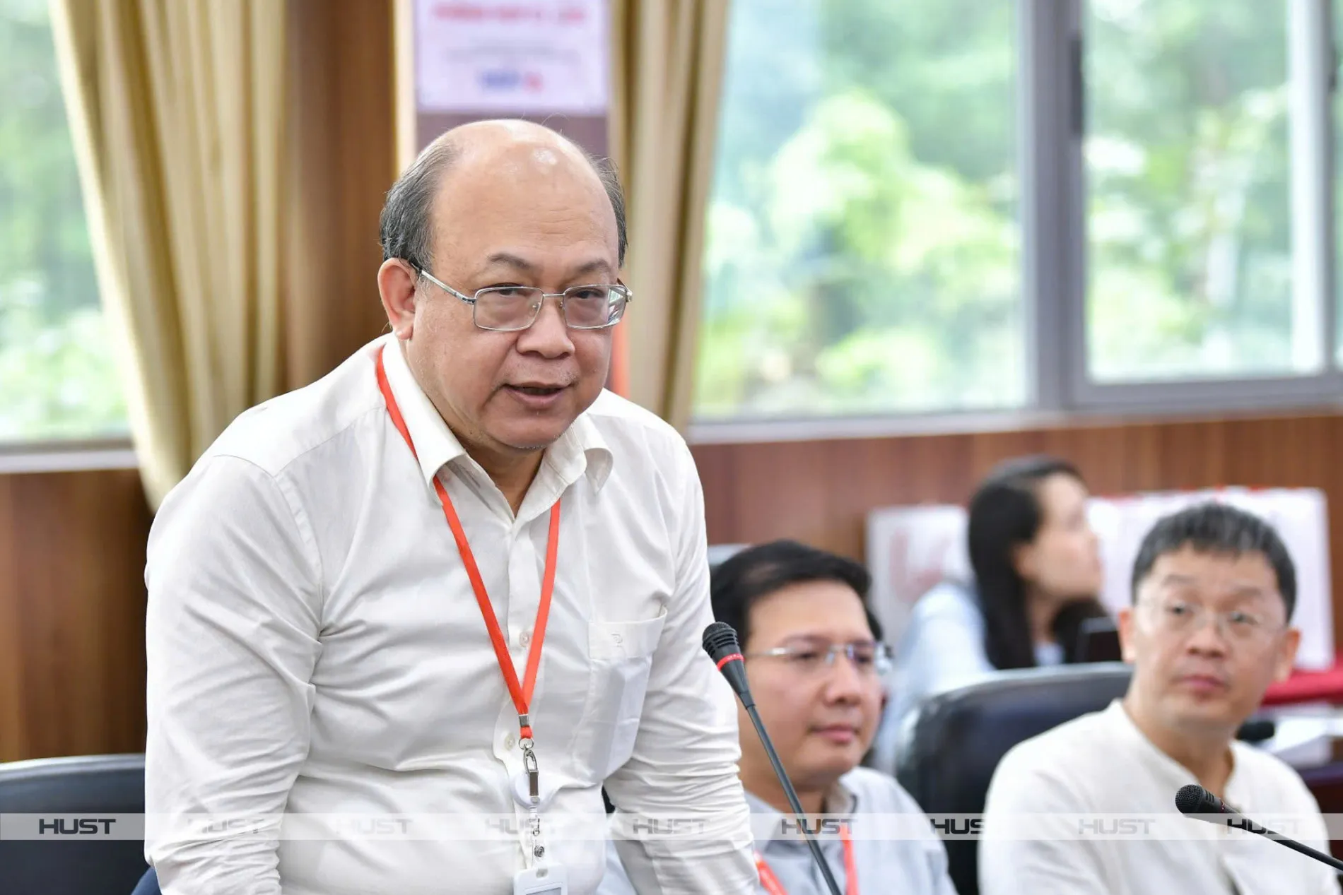 PGS. Huỳnh Quyết Thắng, Giám đốc Đại học Bách khoa Hà Nội, chia sẻ tầm nhìn về sự hợp tác liên ngành trong sơ đồ phát triển khoa học công nghệ.