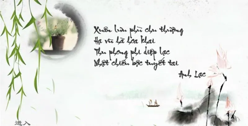 Hình ảnh giải thích cấu trúc và cách gieo vần của thể thơ ngũ ngôn tứ tuyệt Đường luật, một nét đẹp trong thơ Đường.