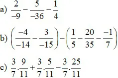 Bài tập tính toán với phân số và số thập phân trong đề thi Toán 6 Cánh Diều.