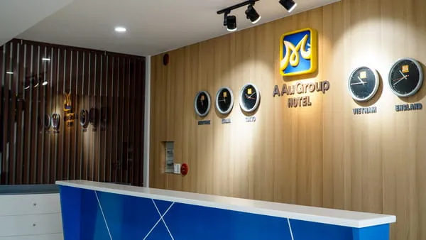 Phòng thực hành nghiệp vụ lễ tân hiện đại