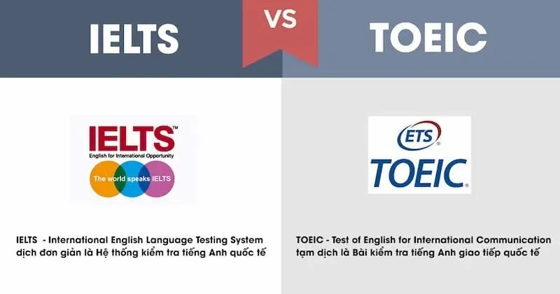 Tổng quan về hai chứng chỉ tiếng Anh phổ biến TOEIC và IELTS