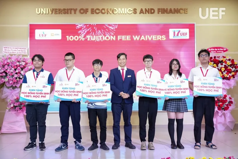 Không gian học tập hiện đại tại Đại học Kinh tế Tài chính UEF